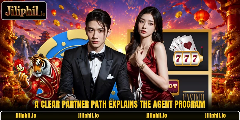 A clear partner path explains the agent program A clear partner path explains the agent program
