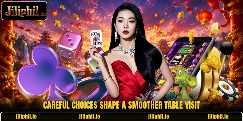 Careful choices shape a smoother table visit Careful choices shape a smoother table visit