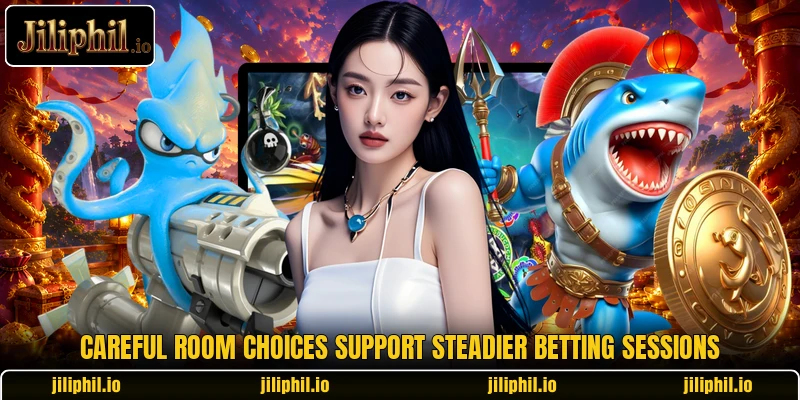 Careful room choices support steadier betting sessions