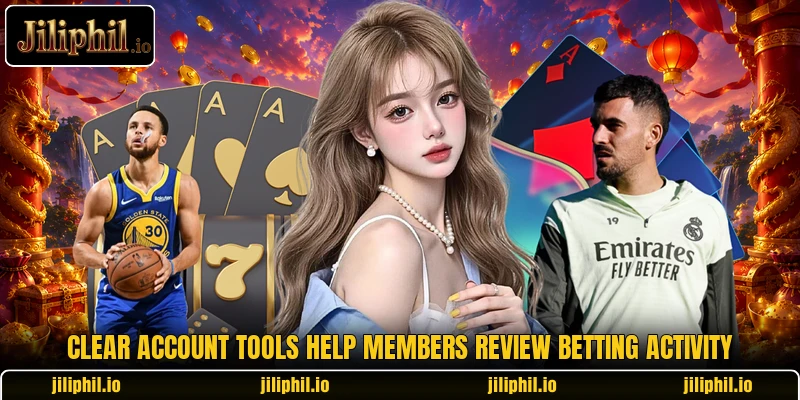 Clear account tools help members review betting activity Clear account tools help members review betting activity