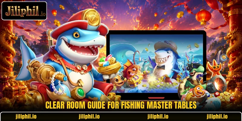 Clear room guide for Fishing Master tables Clear room guide for Fishing Master tables