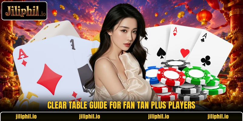 Clear table guide for Fan Tan Plus players Clear table guide for Fan Tan Plus players