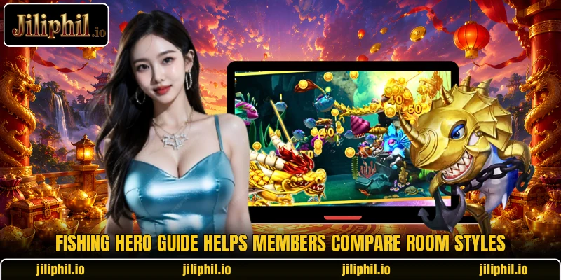 Fishing Hero guide helps members compare room styles