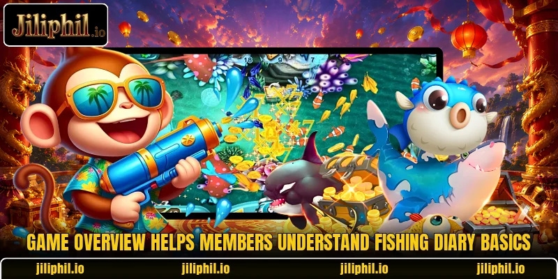 Game overview helps members understand Fishing Diary basics Game overview helps members understand Fishing Diary basics