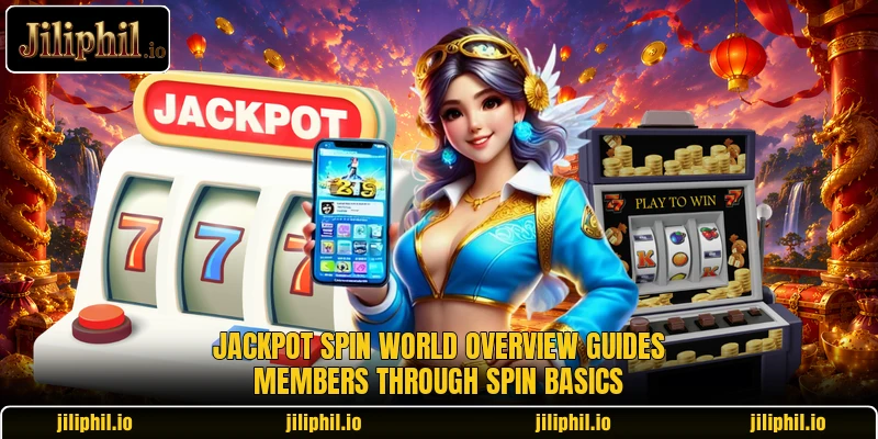 Jackpot Spin World overview guides members through spin basics Jackpot Spin World overview guides members through spin basics