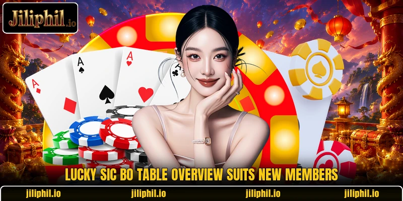 Lucky Sic Bo table overview suits new members Lucky Sic Bo table overview suits new members