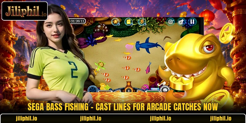 SEGA Bass Fishing - Cast Lines For Arcade Catches Now 6 SEGA Bass Fishing - Cast Lines For Arcade Catches Now