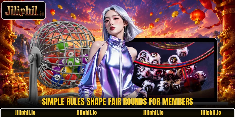 Simple rules shape fair rounds for members Simple rules shape fair rounds for members