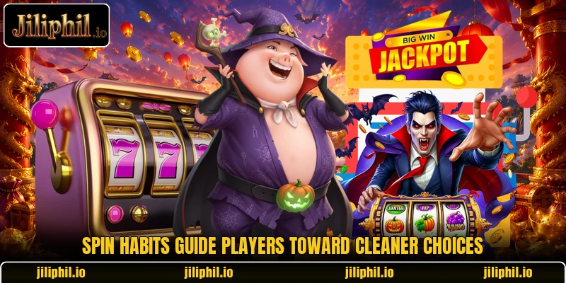 Spin habits guide players toward cleaner choices Spin habits guide players toward cleaner choices