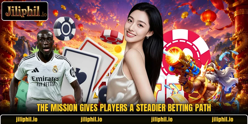 The mission gives players a steadier betting path