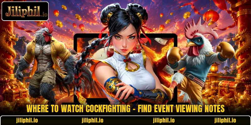 Where To Watch Cockfighting - Find Event Viewing Notes 4 Where To Watch Cockfighting - Find Event Viewing Notes